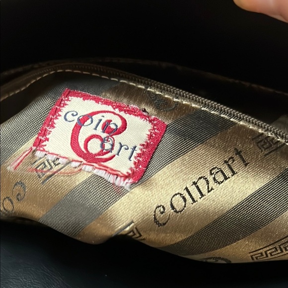 Coin Art Printed Handbag - Picture 8 of 13